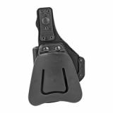 Galco, Wraith 2 Belt/Paddle Holster, Fits Glock 19/19X/23/32/45, Right Hand, Black Leather W2-226B