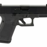 19 Gen 5, Striker Fired, Compact Size, 9MM, 4.02" Marksman Barrel, Polymer Frame, Matte Finish, Ameriglo Agent Night Sights, 15Rd, 3 Magazines, Front Serrations, Ambidextrous Slide Stop Lever, Flared Mag Well, nDLC Finished Slide and Barrel, No Finger Gr