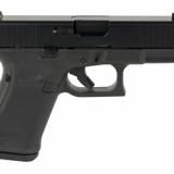 19 Gen 5, Striker Fired, Compact Size, 9MM, 4.02" Marksman Barrel, Polymer Frame, Matte Finish, Ameriglo Ultimate Carry Night Sights, 3 Magazines, Front Serrations, Ambidextrous Slide Stop Lever, Flared Mag Well, nDLC Finished Slide and Barrel, No Finger