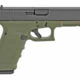 17, GEN 4, Semi-automatic, Safe Action, 9MM, 4.49", OD, 17Rd, Fixed Sights, OD Poly, Matte PG1757202
