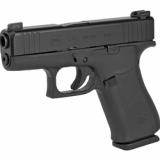 43X, Semi-automatic, Striker Fired, Sub Compact, 9MM, 3.41" Barrel, Polymer Frame, Black Finish, 10Rd, 2 Mags, AmeriGlo Bold Night Sights PX4350301ab