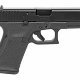 19 Gen 5, Safe Action, Compact Size Pistol, 9MM, 4.02" Marksman Barrel, Polymer Frame, Matte Finish, Fixed Sights, 10Rd, 3 Orange Follower Magazines, Glock OEM Rail, Ambidextrous Slide Stop Lever, Flared Mag Well, nDLC Finished Slide and Barrel, No Finge
