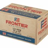 Lake City, 223 Remington, 55 Grain, Hollow Point Match, 50 Round box FR1405