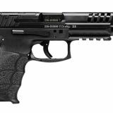 VP9L, Striker Fired, Semi-automatic, Polymer Frame Pistol, Full Size, 9MM, 5" Barrel, Matte Finish, Black, Optics Ready, 3 Dot Sights, Push Button Magazine Release, 10 Rounds, 2 Magazines, (2)-10 Rounds 81000738