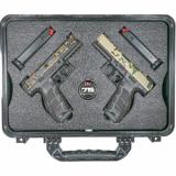 VP9, Semi-automatic, Striker Fired, 9MM, 4.09" Barrel, Cerakote Finish, Flecktarn and Tropentarn, 17 Rounds, 4 Magazines, Sold as a Two Gun Set, Includes Custom 2 Gun Case and 75th Anniversary Coin 91000016
