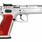Stock II, Semi-automatic, DA/SA, Steel Frame Pistol, 10MM, 4.45" Barrel, Hard Chrome Finish, Silver, Aluminum Grips, Ambidextrous Safety, Adjustable Sights, Optics Ready, 13 Rounds TF-STOCK2-10OR