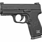 P9-2, Semi-automatic, 9MM, 3.6" Barrel, Black Color, Polymer Frame, Blackened Stainless Steel Slide, TruGlo Night Sights, 7Rd, 2 Magazines KP90S94N