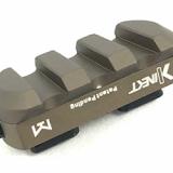 Kinect M-LOK Rail, Brown Finish, Single 3 Slot Picatinny Rail KIN5-100-BRN