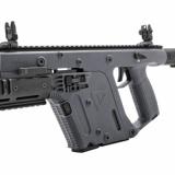 VECTOR SDP SB Enhanced, Combat Grey, 6.5'' threaded barrel, KRISS recoil mitigation system, DEFIANCE folding sights, SB Tactical SBX-K brace, KRISS Folding Adapter, thread protector, mini handguard, short rail section, 1 magazine, cleaning kit, user manu