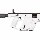VECTOR SDP SB G2, Pistol, Semi-automatic, 22 LR, 6.5" Threaded Barrel, Alpine White Finish, SBT Stabilizing Brace, Flip Up Sights, 10Rd, 1 Magazine KV22-PSBAP00