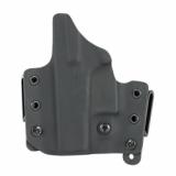 Defender Series, OWB/IWB Holster, Fits Glock 42, Kydex, Right Hand, Black Finish 1044