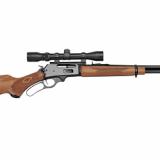 336C, Lever Action Rifle, 30-30 Win, 20" Barrel, Blue Finish, Pistol Grip Walnut Stock, Semi-Buckhorn Folding Ramp with Hood Front Sight, 3-9x32mm Scope, Rd Tublar Magazine 70505