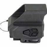 Tru Vision, Reflex Sight, Multi-Pattern Reticle (Dot, Bullseye, 200m, 300m), 2MOA, 1X Magnification, 25mm x 20mm Window, Black 65025510