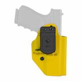 Inside Waistband Holster, Ambidextrous, Gadsen Flag, Fits Glock 19/23, Kydex, Includes 1.5" Belt Attachment HGL19AIWBA-GF