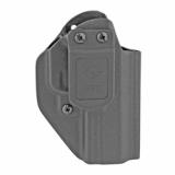 Inside Waistband Holster, Kydex Material, Black Color, Fits Ruger Security 9 Compact HRUSEC9CAIWBA-BL