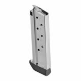 Magazine, Match Grade, 9MM, 8 Rounds, Fits Officer Size 1911, Includes Polymer Base Pad, Stainless M-MG-9CP8-P