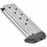Magazine, Match Grade, 9MM, 8 Rounds, Fits Officer Size 1911, Includes Polymer Base Pad, Stainless M-MG-9CP8-P