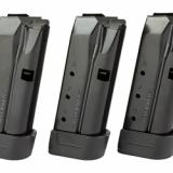 Magazine, Z9, 9MM, 9 Rounds, Fits Glock 43, Black, 3 Pack Z9-COMBO-3M-1C