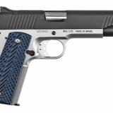 1911G, Semi-automatic, 1911, Full Size, 10MM, 5" Barrel, Black Carbon Steel Slide, Stainless Steel Frame, G10 Grips, Fixed Sights, 8Rd DE1911G10TT