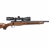Patriot Bolt Action Rifle, 7MM-08, 22" Fluted Barrel, Matte Blued Finish, Walnut Stock, Vortex 3-9x40mm Scope, Adjustable Trigger, Weaver Style Base, 1 Mag, 5Rd 28058