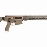 MD11, Semi-automatic, Rifle, 762NATO, 18" Barrel, Anodized Finish, Flat Dark Earth (Arid), A2 Birdcage, B5 Sopmod Stock, M-LOK Free Float Handguard, Geissele SSA-E trigger, Radian Charging Handle and Ambidextrous Safety Selector, 20 Rounds, 1 Magazine MX