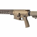 MD11, Semi-automatic, Rifle, 762NATO, 18" Barrel, Anodized Finish, Flat Dark Earth (Arid), A2 Birdcage, B5 Sopmod Stock, M-LOK Free Float Handguard, Geissele SSA-E trigger, Radian Charging Handle and Ambidextrous Safety Selector, 20 Rounds, 1 Magazine MX