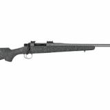 Model 21, Bolt Action Rifle, 6.5 Creedmoor, 22" Shilen Match Grade Stainless Steel Barrel, Threaded 5/8-24, Tactical Gray Cerakote Finish, Black Carbon Fiber Aramid Reinforced Stock, 4 Rounds, Removable Picatinny Base, TriggerTech Trigger 40121