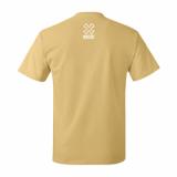 Tee Shirt, OP Art, Mustard, XXXLarge 01001550