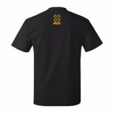 Tee Shirt, OP Art, Black, XXXLarge 01001551