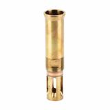 Over The Barrel Flash Hider, 1/2X28", For Use with Ops Inc 12 Model, AEM5 and OCM5 Suppressors, Raw Heat Treat Finish, Gold OCL-802