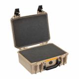 V200C, Vault Equipment Case, Medium, Tan, 15.41"x 13.08"x 6.16" VCV200-0020-TAN