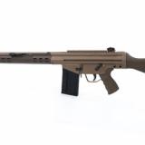 PTR-91 GIR, Semi-automatic Rifle, 308 Win, 18" Barrel, Flat Dark Earth Finish, Patriot Brown Furniture, 20Rd, Steel Lower with Contoured Grip, 5/8X24 Flash Hider, 1-20Rd Magazine, Paddle Magazine Release PTR112
