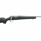 7 SS HS Precision Bolt Action Rifle, 308Win, 20" Stainless Barrel, 1:10, Black w/Green Webbing HS Precision Stock, X Mark Pro Adjustable Trigger, 4 Round Hinged Floor Plate Magazine 85970