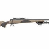 700, VTR, Bolt Action Rifle, 22-250 Remington, 22" Barrel, Matte Blued Finish, Flat Dark Earth Synthetic Stock with Overmold Grip Panels, 4 Rounds, Right Hand R84376