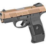 SR40C, Semi-automatic, Striker Fired, Compact, 40 S&W, 3.5" Barrel, Black Polymer Frame, Bronze Cerakote Slide, 3 Dot Adjustable Sights, Ambi Thumb Safety, 15Rd 03483