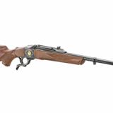 No. 1, 75th Anniversary, Single Shot Rifle, 270 Winchester, 22" Barrel, Blued Finish, Black, High-Grade American Walnut, Gold Bead Front Sight, 1 Round 21341