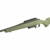 American Predator Rifle .308 Winchester 18 Inch Threaded Barrel 5/8-24 TPI Matte Black Finish Moss Green Composite Stock 3 Round