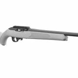 10/22, Semi-automatic, Rifle, 22 LR, 18.5", Satin Black, Gray Synthetic Stock, Factory Scope Base Adapter, 10Rd 31139