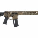 Model 1, Semi-Automatic, 223 Wylde/556NATO, 14.5" Barrel (16" OAL with Pinned Brake), Mid-length Gas System, Silencero ASR Muzzle Brake, Aluminum M-LOK Handguard, Brown Finish, Titanium Forward Assist, ATC AR Gold Match Trigger, Magpul Pistol Grip and St