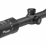 WHISKEY3 Rifle Scope, 2-7X32mm, BDC-1 Quadplex Reticle, 0.5 MOA Adjustments, Black Finish SOW32202