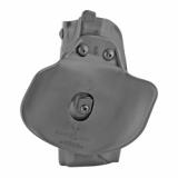7377, 7TS, ALS Belt Slide Holster, Right Hand, Black, 4", Fits Glock 17 22, Plain, Polymer 7377-83-411