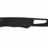 Centi I, Folding Knife, 1.4" Straight Edge, Straight Back, Black Kraton Handle, AUS-8 Steel, Hardcased Finish, Black SOG-CE1002-CP