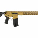 M4 89, Semi-automatic, AR, 223 Remington/556NATO, 16" Threaded Barrel, Liberty Fighting Trigger, Liberty Charging Handle, Quick Q Safety, A5 Buffer System, Cerakote Finish, Tiger Eye Brown, CompMag Compliant Magazine, 10 Rounds M4-89-16-CA-COMP-TIGER