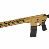 M4 89, Semi-automatic, AR, 223 Remington/556NATO, 16" Threaded Barrel, Liberty Fighting Trigger, Liberty Charging Handle, Quick Q Safety, A5 Buffer System, Cerakote Finish, Tiger Eye Brown, CompMag Compliant Magazine, 10 Rounds M4-89-16-CA-COMP-TIGER