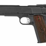 Range Officer, Full Size, 1911, 45ACP, 5" Match Grade Barrel, Steel Frame, Parkerized Finish, Cocobolo Grips, Adjustable Sights, 7Rd,Instant Gear Up Includes 5 Magazines, Range Bag, Hard Case, Holster and Magazine Pouch PI9128L