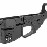 Rare Breed Crusader, Semi-automatic, Stripped Lower, 223 Rem/556NATO, Black Finish, CNC Machined from 7075 Billet Aluminum STLB600