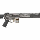 Rare Breed Crusader, Semi-automatic, 223 Rem/556NATO, 14.5" Barrel (16" OAL with Pinned Brake), Mid-length Gas System, Distressed Cerakote Finish, Magpul CTR Stock, 12" M-LOK Rail and R2 Brake, S.T. Billet Sights, Jeweled Mil-Spec Trigger, Spikes Pro Gri