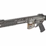 Rare Breed Crusader, Semi-automatic, 223 Rem/556NATO, 14.5" Barrel (16" OAL with Pinned Brake), Mid-length Gas System, Distressed Cerakote Finish, Magpul CTR Stock, 12" M-LOK Rail and R2 Brake, S.T. Billet Sights, Jeweled Mil-Spec Trigger, Spikes Pro Gri
