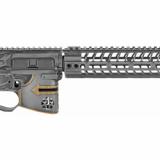Rare Breed Crusader Set with Painted Helmet, Semi-automatic, Lower/Upper Set, 223 Rem/556NATO, 10" MLOK Rail, CNC Machined from 7075 Billet Aluminum, Distressed Cerakote Finish STSB620-M1