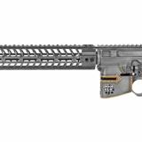 Rare Breed Crusader Set with Painted Helmet, Semi-automatic, Lower/Upper Set, 223 Rem/556NATO, 12" MLOK Rail, CNC Machined from 7075 Billet Aluminum, Distressed Cerakote Finish STSB620-M2